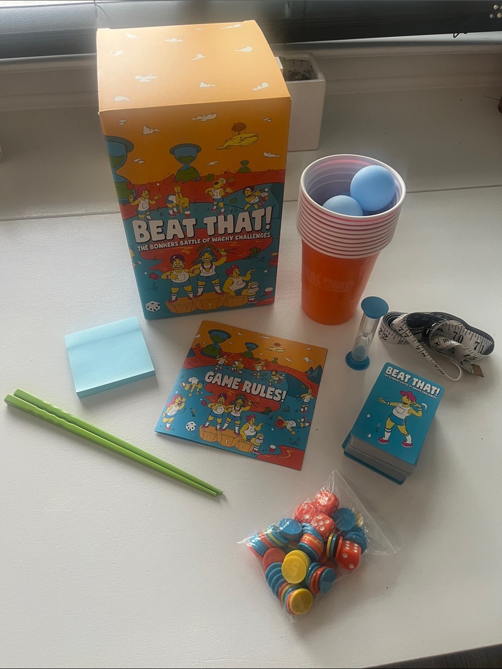 Beat That! The Bonkers Battle of Wacky Challenges Party Game